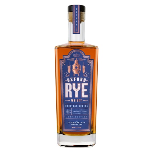 The Oxford Artisan Distillery Rye Whisky - 2017 Harvest Single Grain Whisky