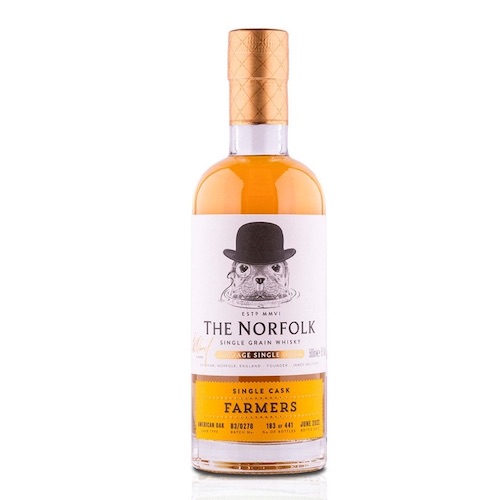 The Norfolk Farmers Whisky Single Grain Cask Strength Whisky