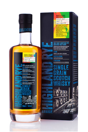 Arbikie Highland Rye 5 Year Old Rum Finish