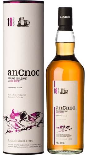 AnCnoc 18 Year Old Single Malt Whisky