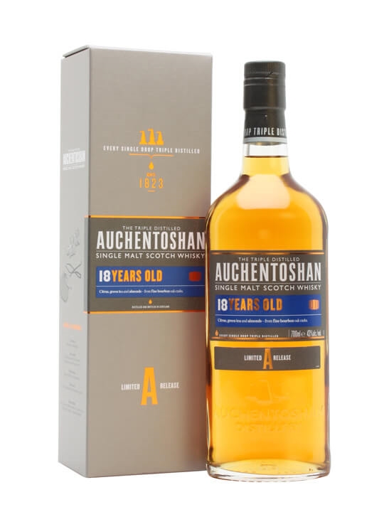 Auchentoshan 18 Year Old Single Malt Whisky