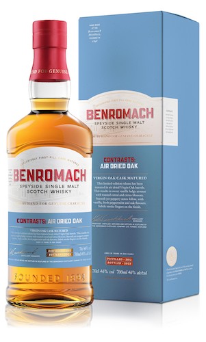 Benromach Contrasts Air Dried Oak Single Malt Whisky