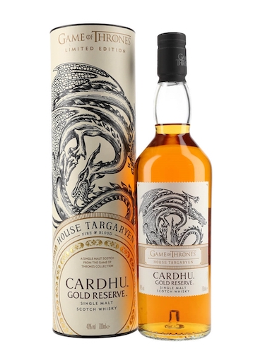 Cardhu Gold Reserve Game of Thrones Single Malt Whisky