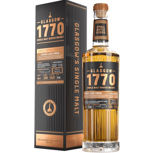 Glasgow 1770 Cognac Cask Finish Single Malt Whisky