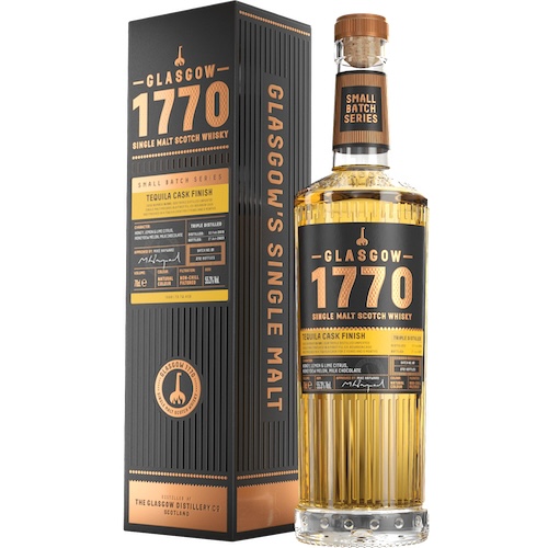 Glasgow 1770 Tequila Cask Finish Single Malt Whisky