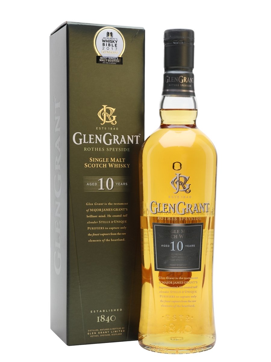 Glen Grant 10 Year Old previous packaging