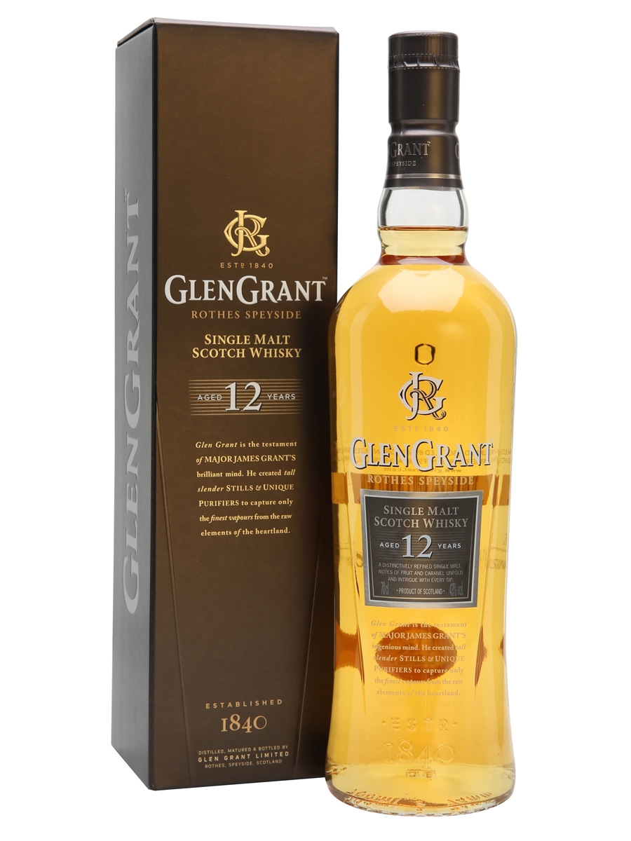 Glen Grant 12 Year Old previous packaging