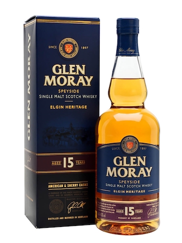 Glen Moray Elgin Heritage 15 Year Old Single Malt Whisky