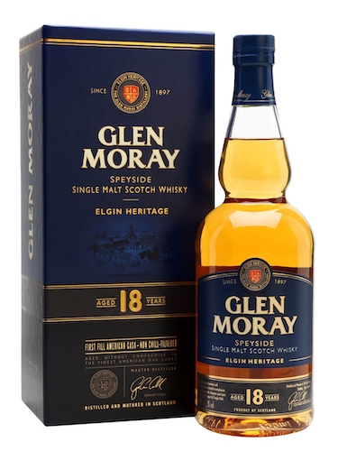 Glen Moray Elgin Heritage 18 Year Old Single Malt Whisky