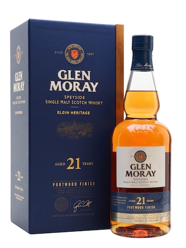 Glen Moray Elgin Heritage 21 Year Old Portwood Single Malt Whisky