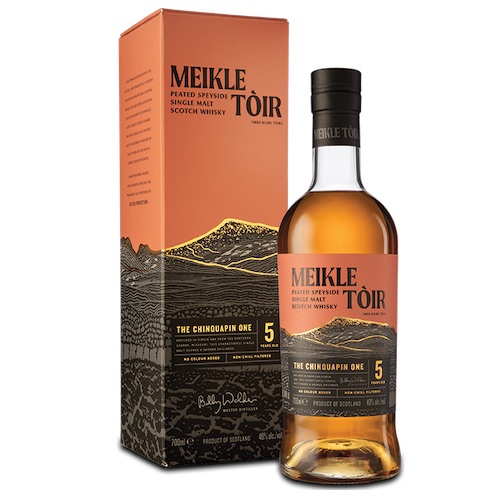 Meikle Toir The Chinquapin One Peated 5 Year Old Single Malt Whisky