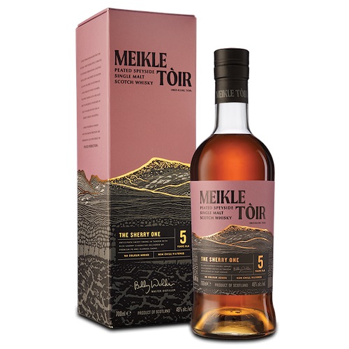 Meikle Toir The Sherry One Peated 5 Year Old Single Malt Whisky
