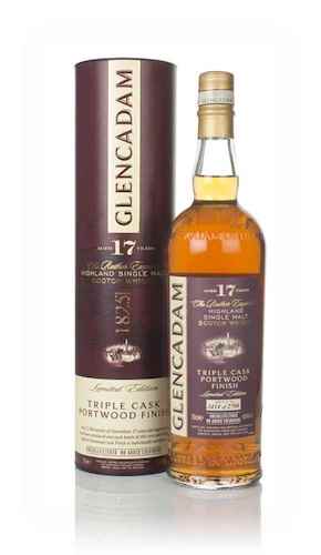 Glencadam 17 Year Old Triple Cask Portwood Single Malt Whisky