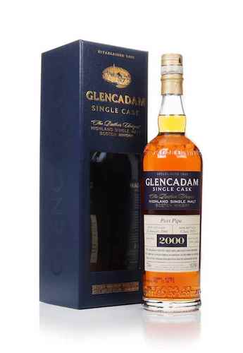 Glencadam 21 Year Old 2000 Cask Port Pipe Single Malt Whisky