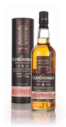 Glendronach 8 Year Old Single Malt Whisky