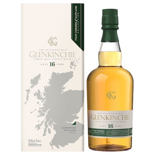 Glenkinchie 16 Year Old Four Corners of Scotland Collection Single Malt Whisky