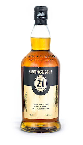 Springbank 21 Year Single Malt Whisky