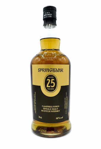 Springbank 25 Year Single Malt Whisky