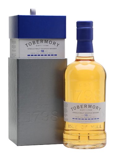 Tobermory 18 Year Old Single Malt Whisky
