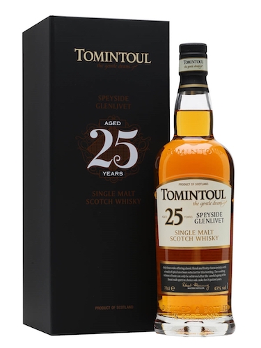 Tomintoul 25 Year Old Single Malt Whisky